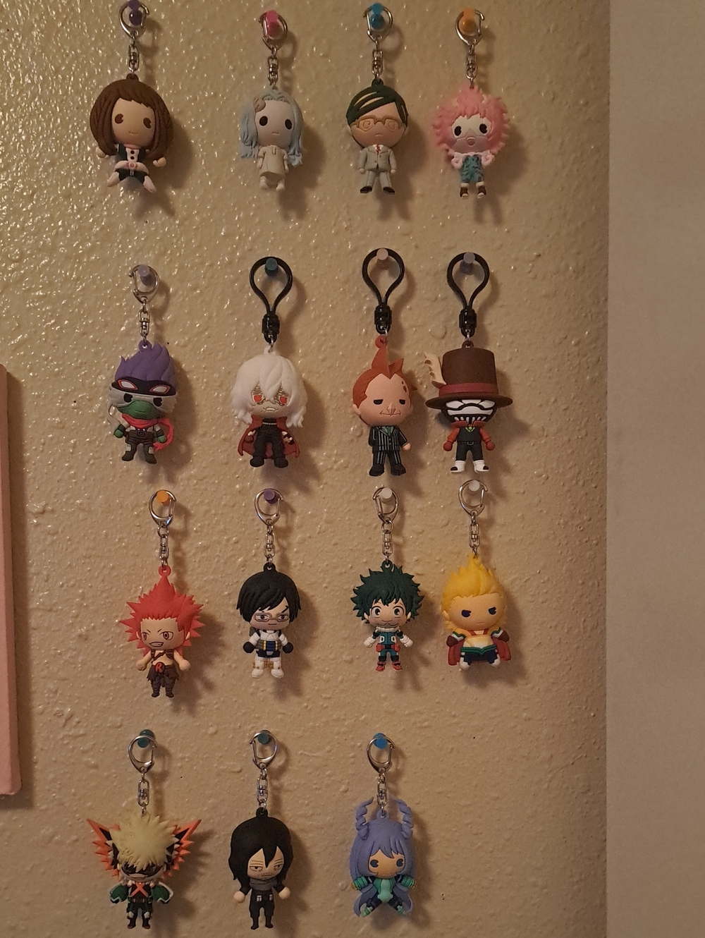 My Hero Academia Keychain Set